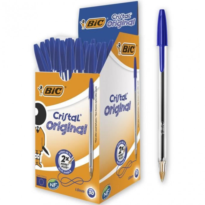 stylo-bille bic bleu imcfourniture