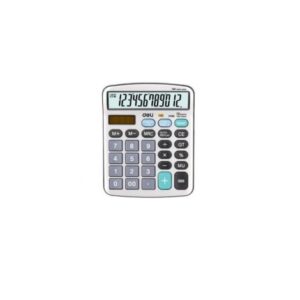 CALCULATEUR DE BUREAU DELI M19810 - 12 CHIFFRES 120 PAS