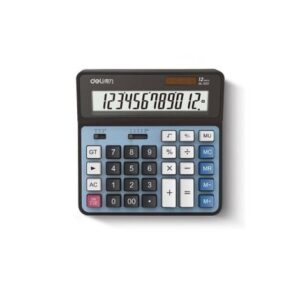 CALCULATRICE DE BUREAU Deli 2137 coloris au choix