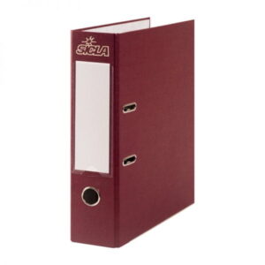 Classeur à Levier Simili Cuir SICLA A4 Couleur : Marron
