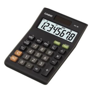 Calculatrice de bureau Casio 8 digits MS-8B
